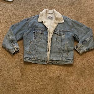 Vintage Levi’s Shepard lined jean jacket